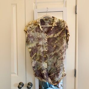 Tie dye blouse